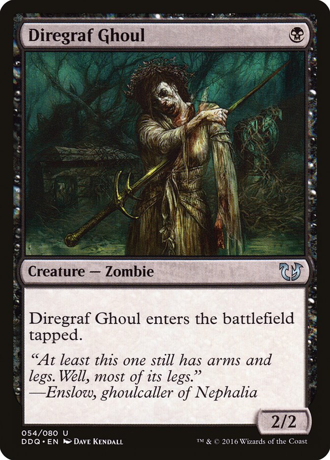 Diregraf Ghoul [Duel Decks: Blessed vs. Cursed] | Anubis Games and Hobby