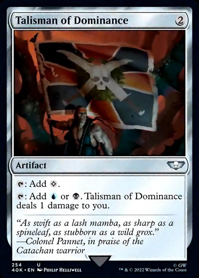 Talisman of Dominance (254) [Warhammer 40,000] | Anubis Games and Hobby