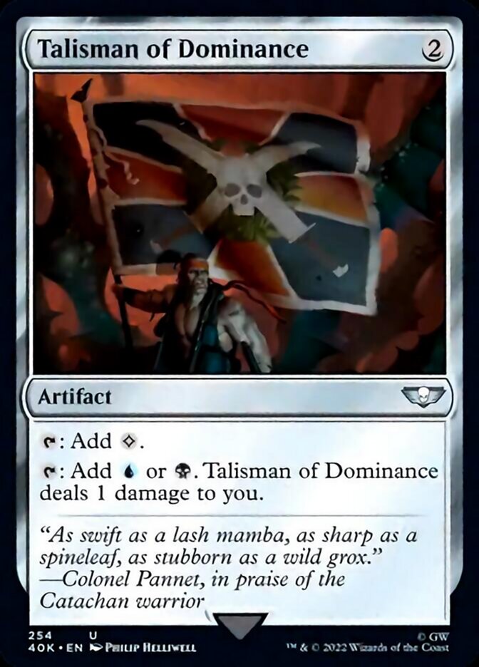 Talisman of Dominance (254) (Surge Foil) [Warhammer 40,000] | Anubis Games and Hobby