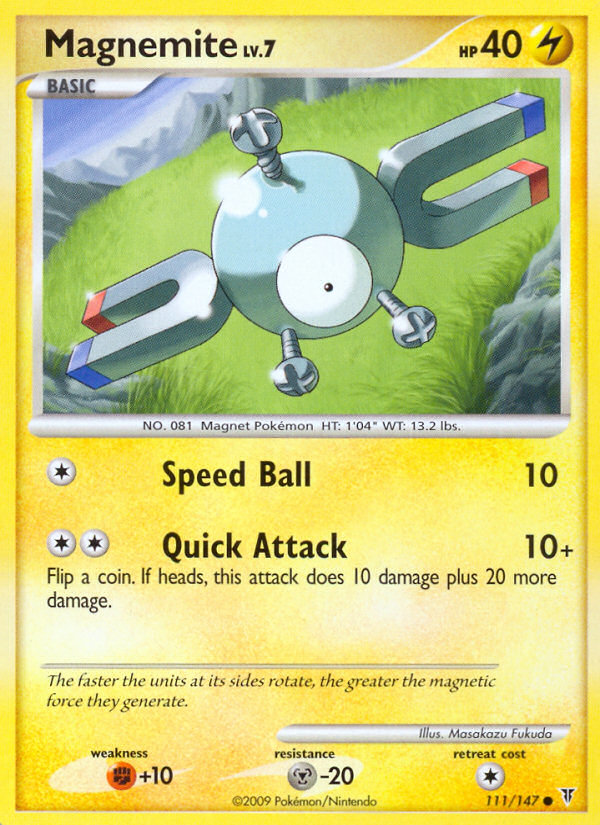 Magnemite (111/147) [Platinum: Supreme Victors] | Anubis Games and Hobby