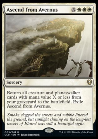 Ascend from Avernus [Commander Legends: Battle for Baldur's Gate] | Anubis Games and Hobby