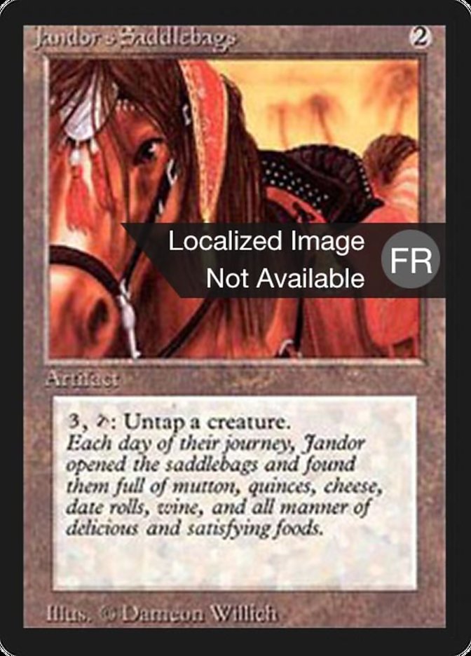 Jandor's Saddlebags [Foreign Black Border] | Anubis Games and Hobby