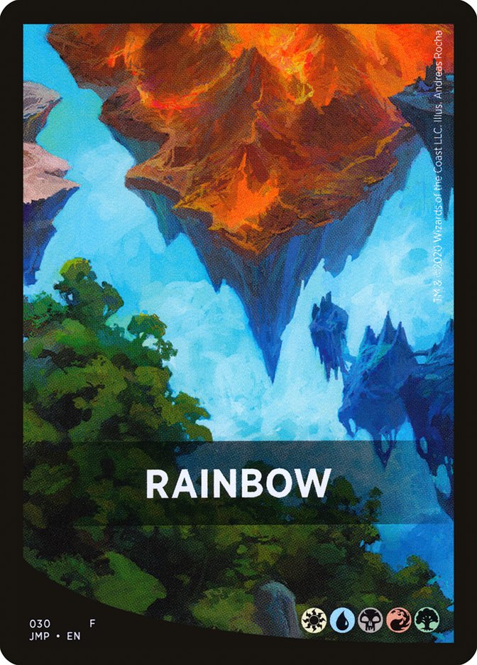 Rainbow Theme Card [Jumpstart Front Cards] | Anubis Games and Hobby