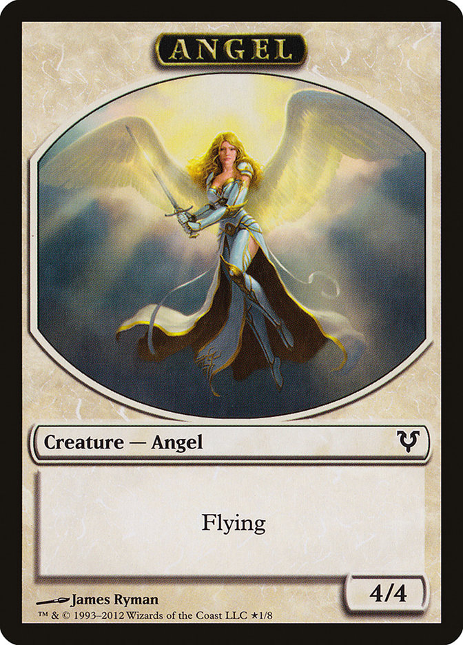 Angel // Demon Double-Sided Token [Open the Helvault] | Anubis Games and Hobby