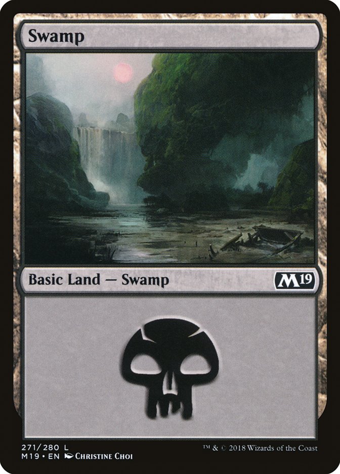 Swamp (271) [Core Set 2019] | Anubis Games and Hobby