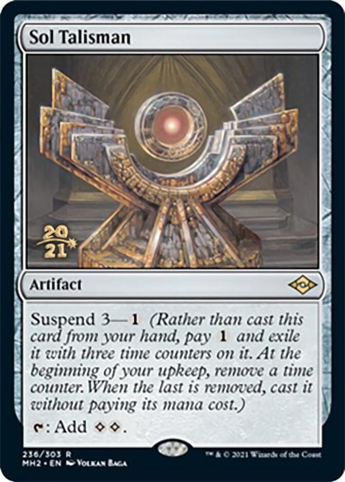 Sol Talisman [Modern Horizons 2 Prerelease Promos] | Anubis Games and Hobby