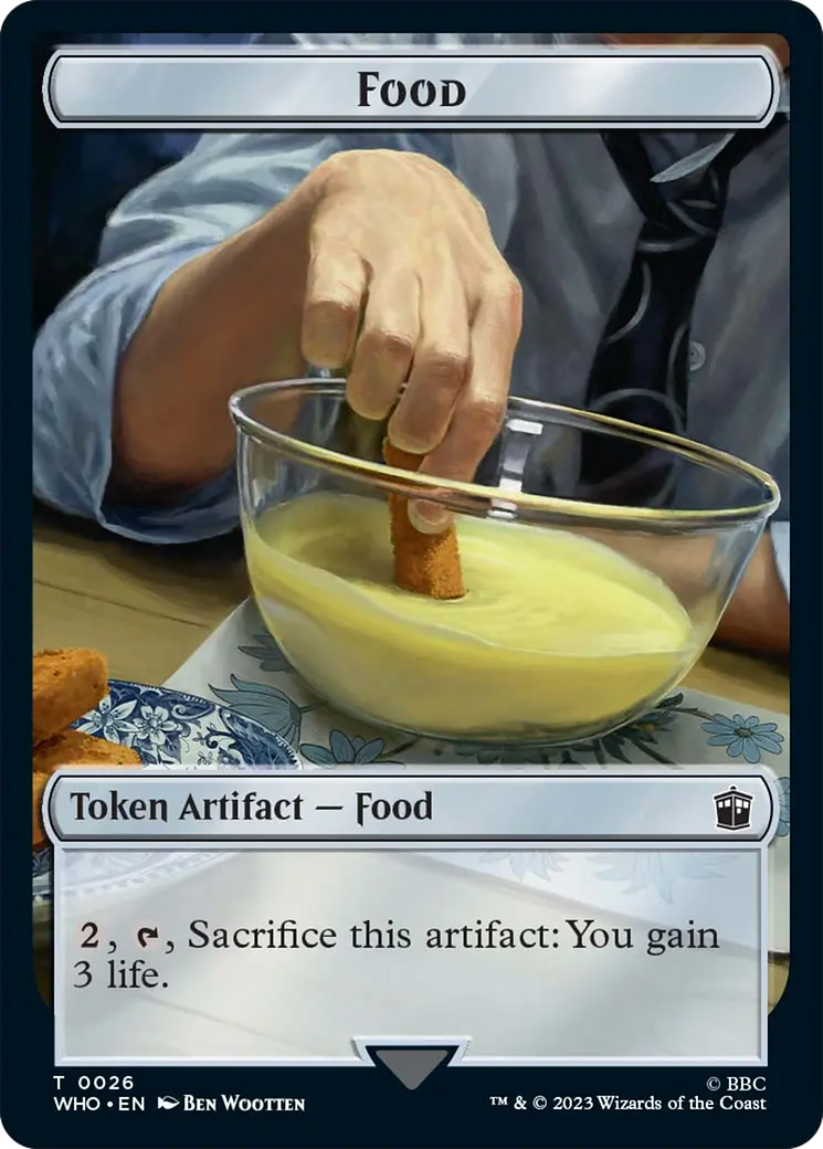 Food Token [Doctor Who Tokens] | Anubis Games and Hobby