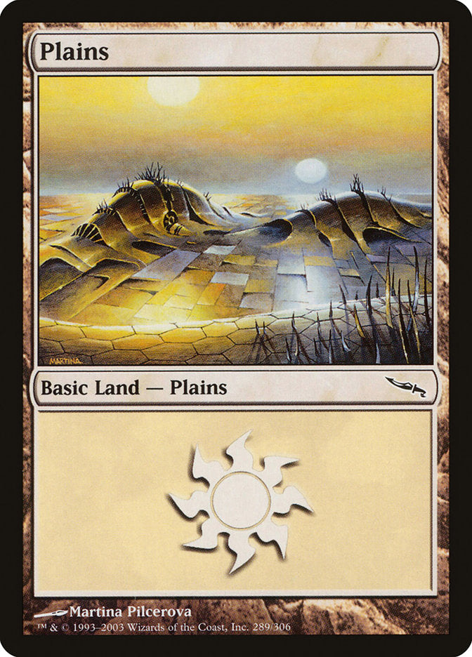 Plains (289) [Mirrodin] | Anubis Games and Hobby