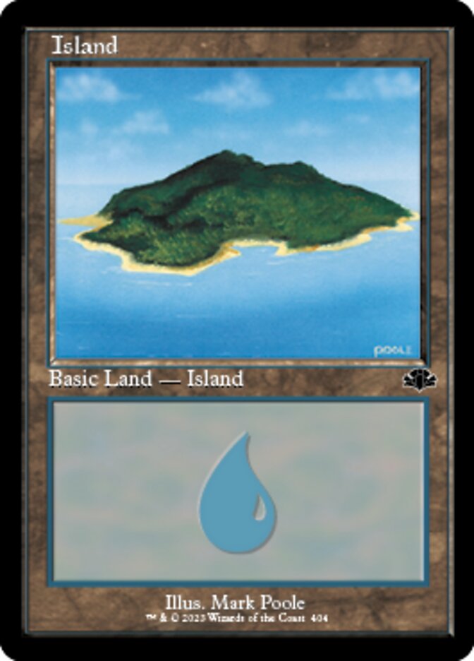 Island (404) (Retro) [Dominaria Remastered] | Anubis Games and Hobby