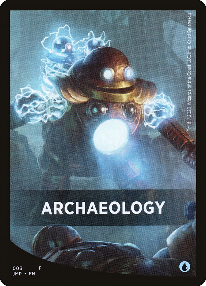 Archaeology Theme Card [Jumpstart Front Cards] | Anubis Games and Hobby