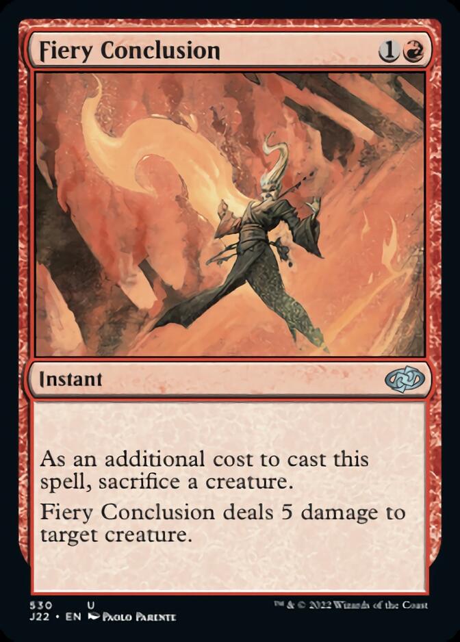 Fiery Conclusion [Jumpstart 2022] | Anubis Games and Hobby