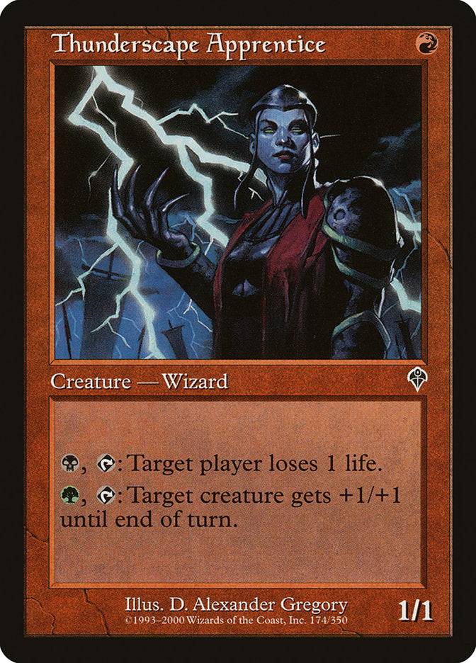 Thunderscape Apprentice [Invasion] | Anubis Games and Hobby