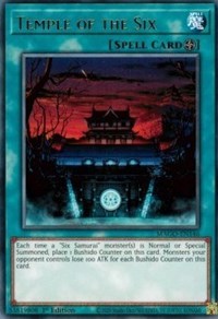 Temple of the Six [MAGO-EN146] Rare | Anubis Games and Hobby