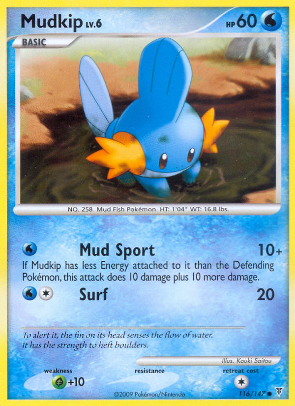 Mudkip (116/147) [Platinum: Supreme Victors] | Anubis Games and Hobby