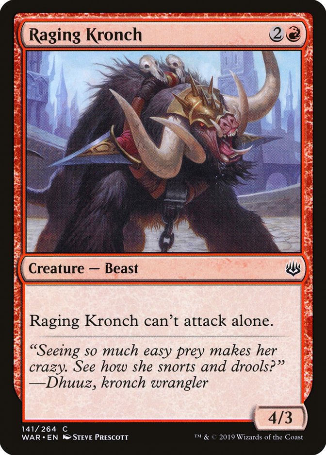 Raging Kronch [War of the Spark] | Anubis Games and Hobby