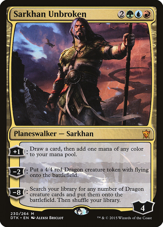 Sarkhan Unbroken [Dragons of Tarkir] | Anubis Games and Hobby