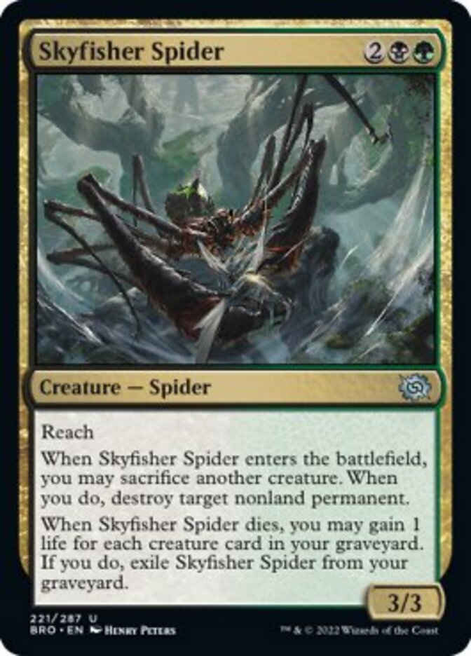 Skyfisher Spider [The Brothers' War] | Anubis Games and Hobby