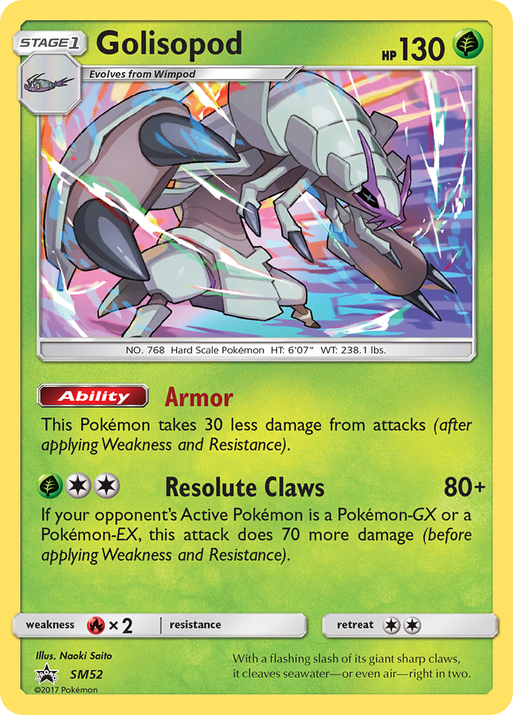 Golisopod (SM52) [Sun & Moon: Black Star Promos] | Anubis Games and Hobby