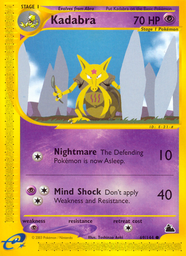 Kadabra (69/144) [Skyridge] | Anubis Games and Hobby