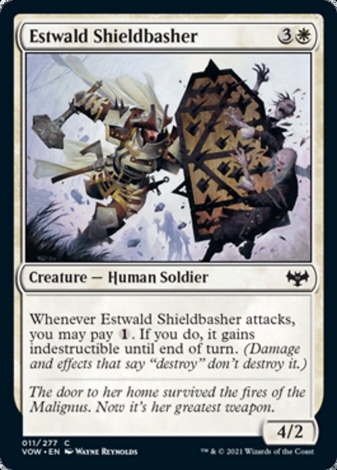 Estwald Shieldbasher [Innistrad: Crimson Vow] | Anubis Games and Hobby