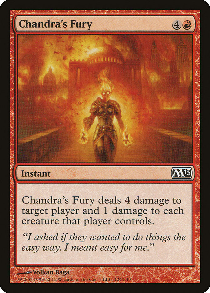 Chandra's Fury [Magic 2013] | Anubis Games and Hobby