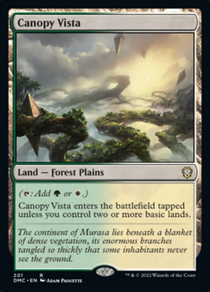 Canopy Vista [Dominaria United Commander] | Anubis Games and Hobby