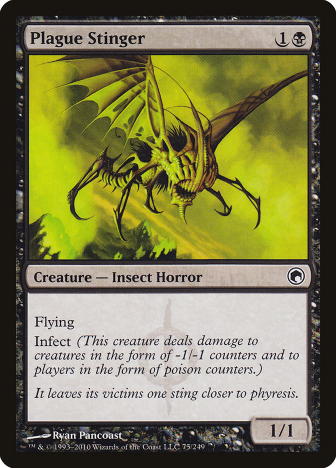 Plague Stinger [Scars of Mirrodin] | Anubis Games and Hobby