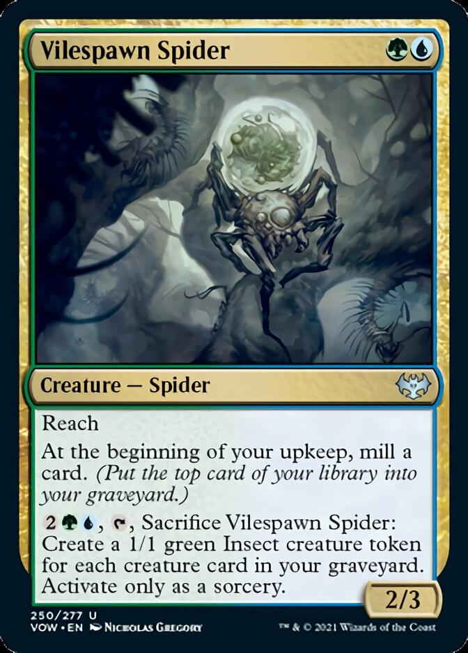 Vilespawn Spider [Innistrad: Crimson Vow] | Anubis Games and Hobby