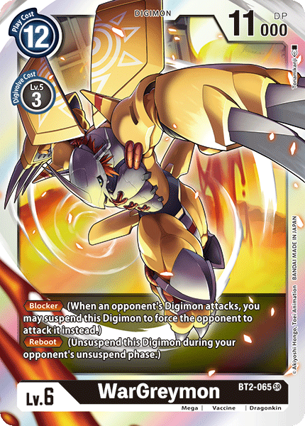 WarGreymon [BT2-065] [Release Special Booster Ver.1.0] | Anubis Games and Hobby