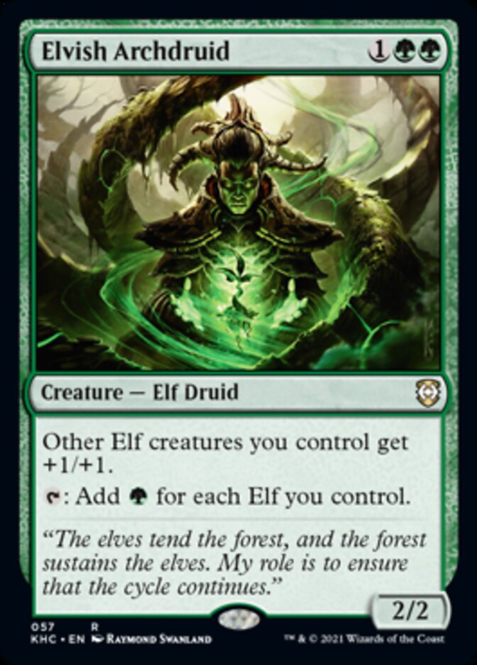 Elvish Archdruid [Kaldheim Commander] | Anubis Games and Hobby