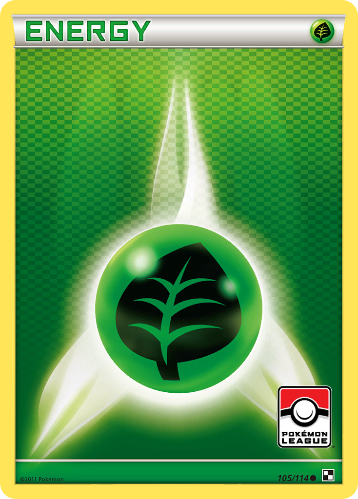 Grass Energy (105/114) [Black & White: Base Set] | Anubis Games and Hobby