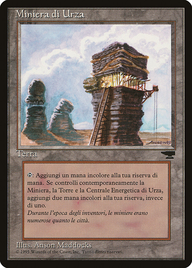 Urza's Mine (Clawed Sphere) (Italian) - "Miniera di Urza" [Rinascimento] | Anubis Games and Hobby