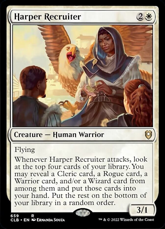 Harper Recruiter [Commander Legends: Battle for Baldur's Gate] | Anubis Games and Hobby
