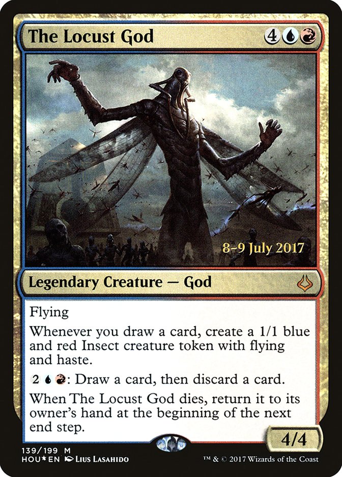 The Locust God [Hour of Devastation Prerelease Promos] | Anubis Games and Hobby
