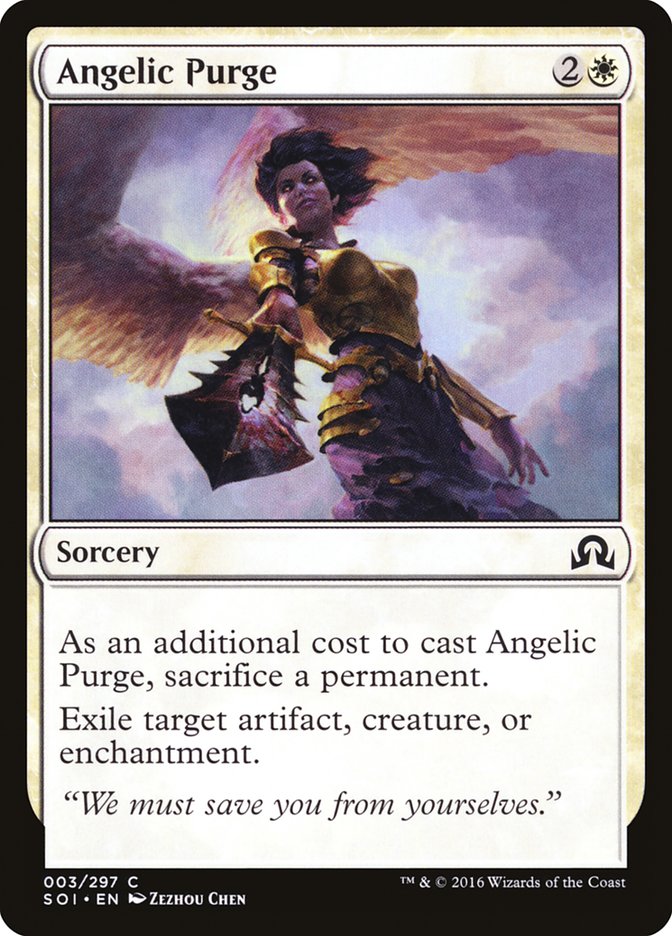 Angelic Purge [Shadows over Innistrad] | Anubis Games and Hobby