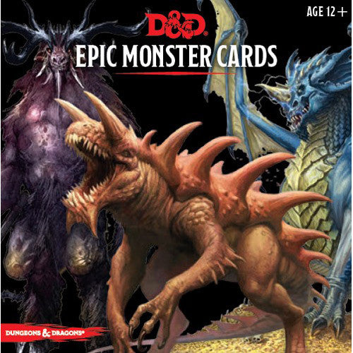 D&D Epic Monster Cards | Anubis Games and Hobby