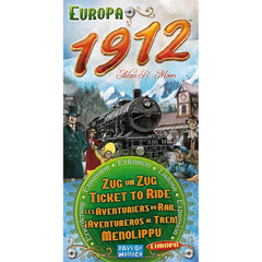 Ticket to Ride: Europa 1912 Expansion | Anubis Games and Hobby