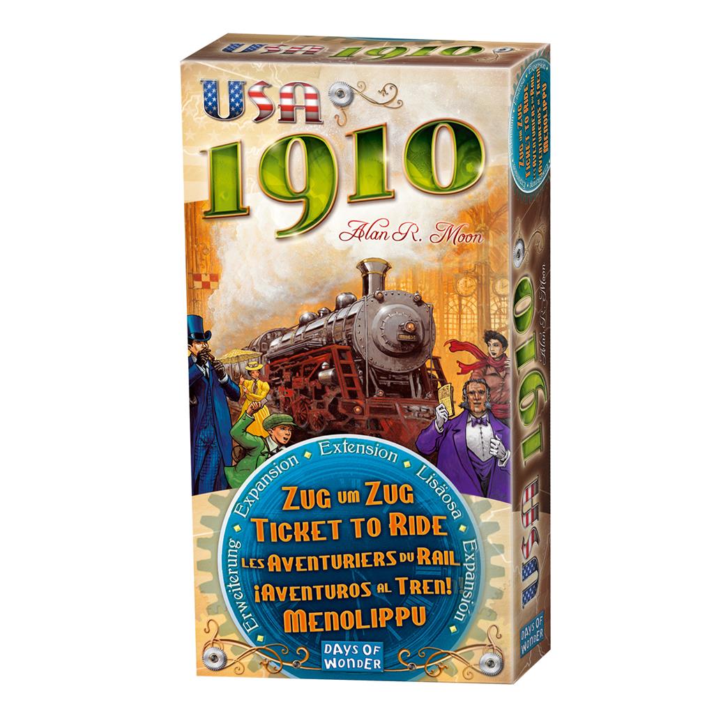 Ticket to Ride: USA 1910 Expansion | Anubis Games and Hobby