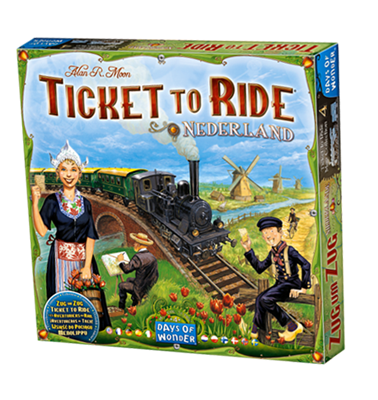 Ticket to Ride: Nederland Map Collection | Anubis Games and Hobby