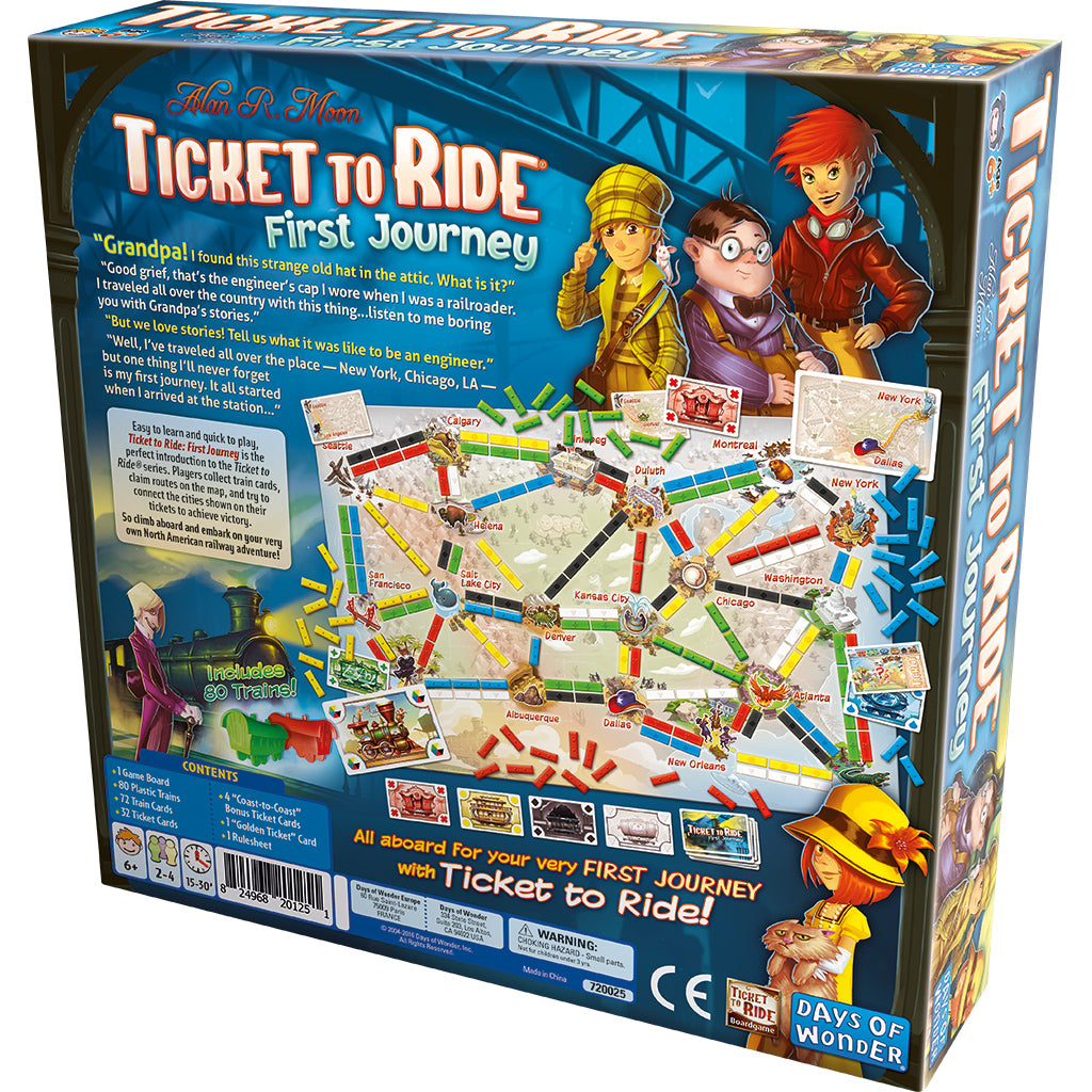 Ticket To Ride: First Journey | Anubis Games and Hobby