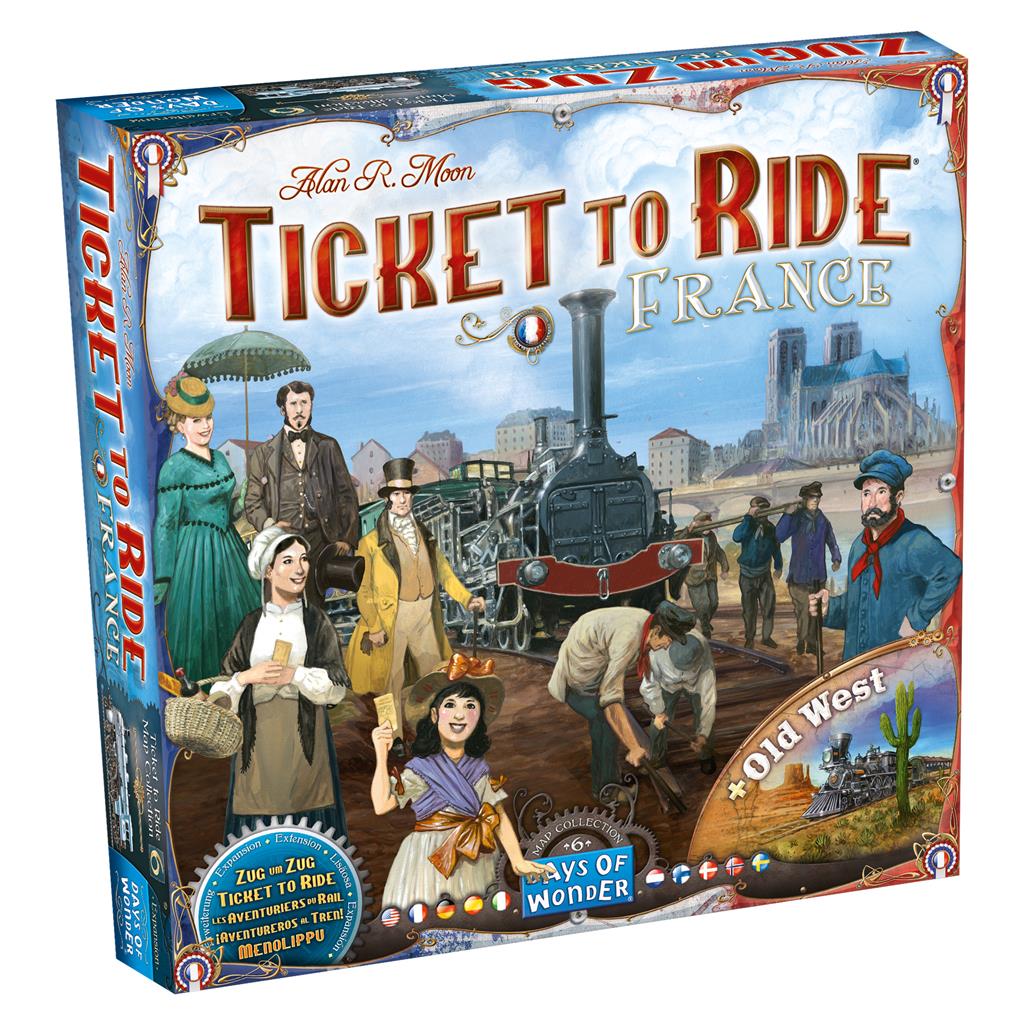 Ticket to Ride: France Map Collection | Anubis Games and Hobby