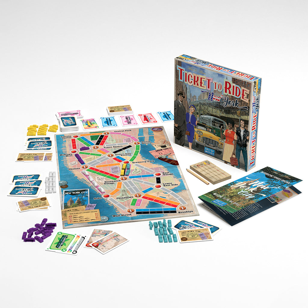 Ticket to Ride: New York | Anubis Games and Hobby