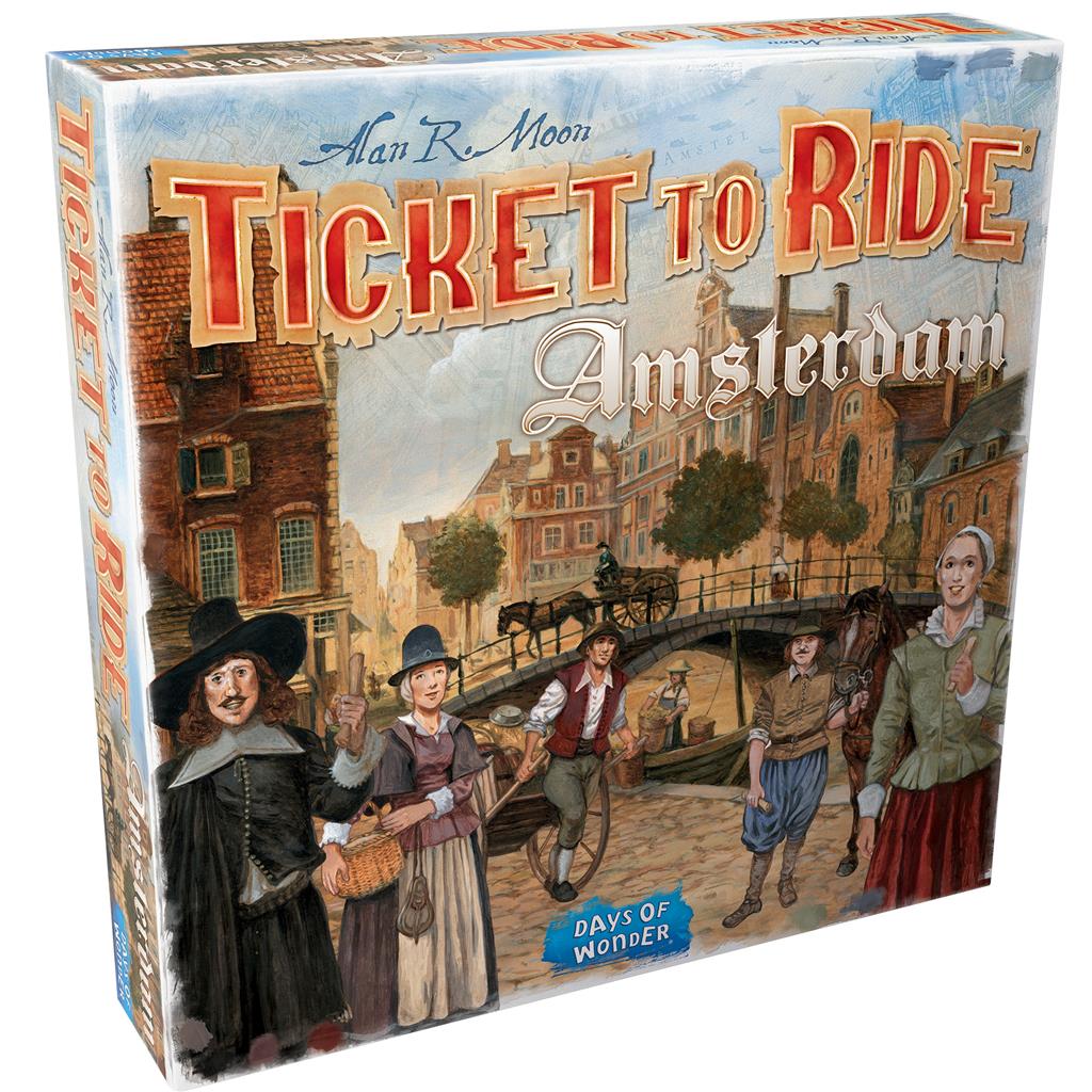 Ticket to Ride: Amsterdam | Anubis Games and Hobby