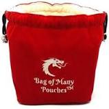 Bag of Many Pouches - Red | Anubis Games and Hobby