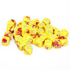 Gemini Red/Yellow/Silver 12mm | Anubis Games and Hobby