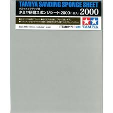 Sanding Sponge Sheet 2000 | Anubis Games and Hobby