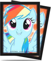 My Little Pony Sleeves 65CT - Rainbow Dash | Anubis Games and Hobby