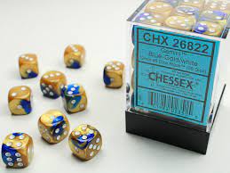 Gemini Blue/Gold/White 12mm | Anubis Games and Hobby