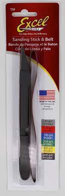 Sanding Stick & Belt 600 Grit (Black) | Anubis Games and Hobby