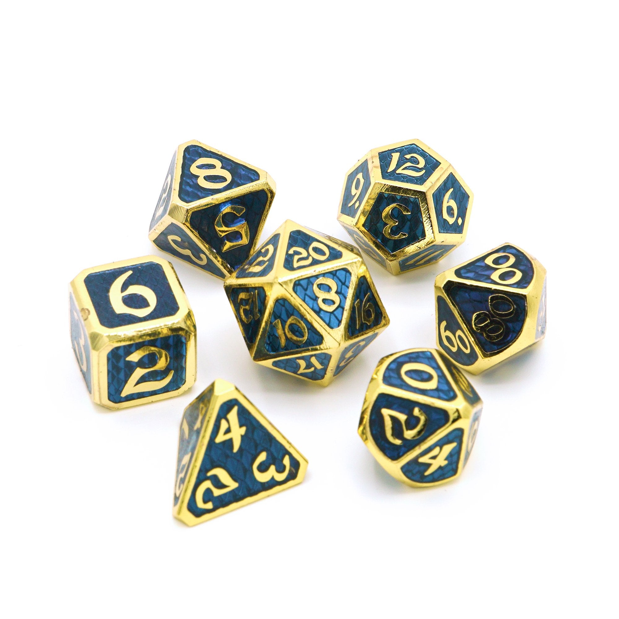 Drakona Khaos Erebus 7 Piece RPG Set | Anubis Games and Hobby